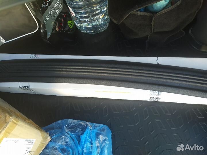 Накладки багажника и дверей kiа Rio x line 2019