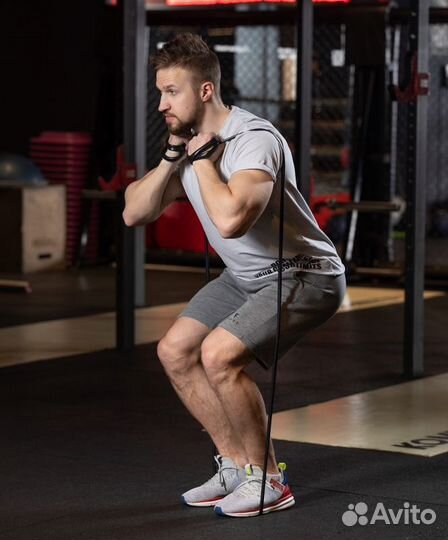 Эспандер силовой ES-609, TPR, 10-12 кг