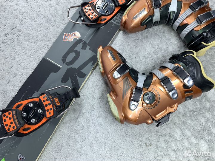 Жёсткий сноуборд 167 Black Fire комплект