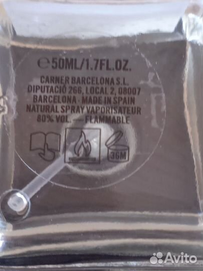 Парфюмированная вода мужская carner barcelona