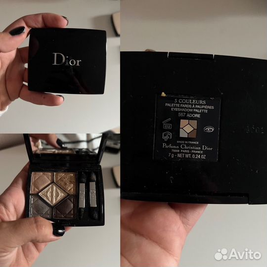 Люксовые пудра и палетки теней