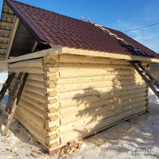 Срубы бань 4х5
