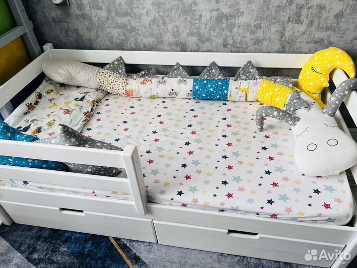 Бортики в кроватку