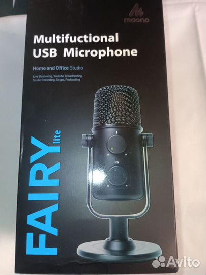 Студийный микрофон для стрима maono au902
