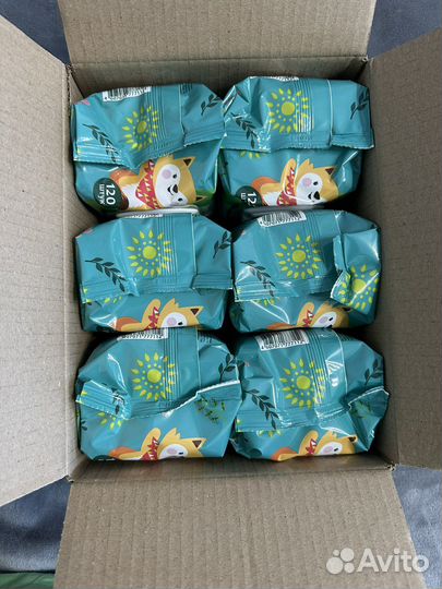 Влажные салфетки 720 шт, 6*120