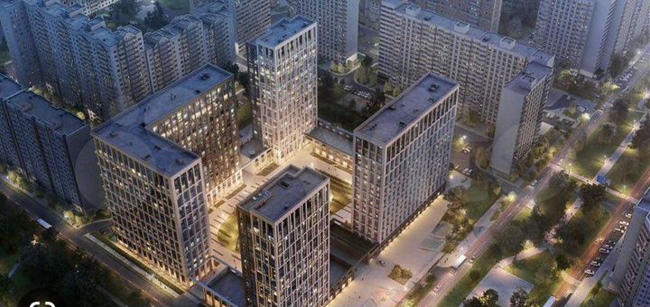 2-к. квартира, 40,5 м², 7/18 эт.