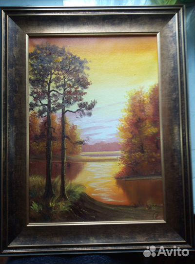 Картина маслом на холсте