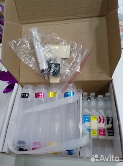 Снпч для струйного принтера Epson 4 цвета