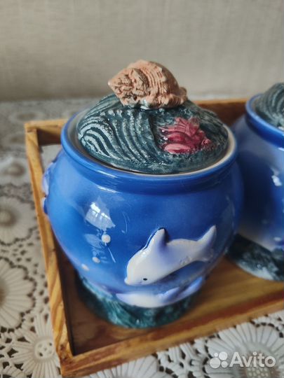 Набор банок для сыпучих продуктов