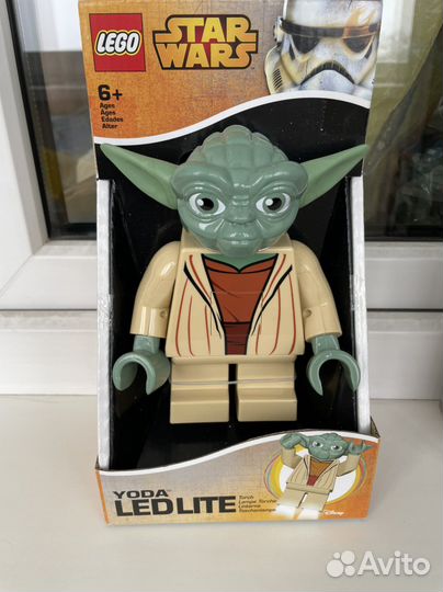 Lego Star Wars светильник лего Йода