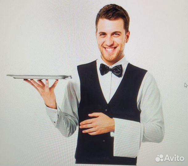 Официант в Москве (не вахта)