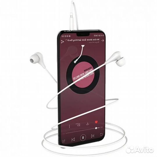 Проводные наушники с микрофоном