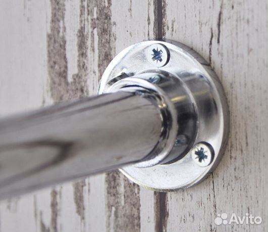 Труба джокер мебельная 25 мм хромированная 3 м