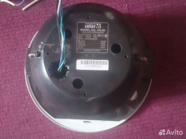 Потолочный громкоговоритель CS-05(W) (inter-M)