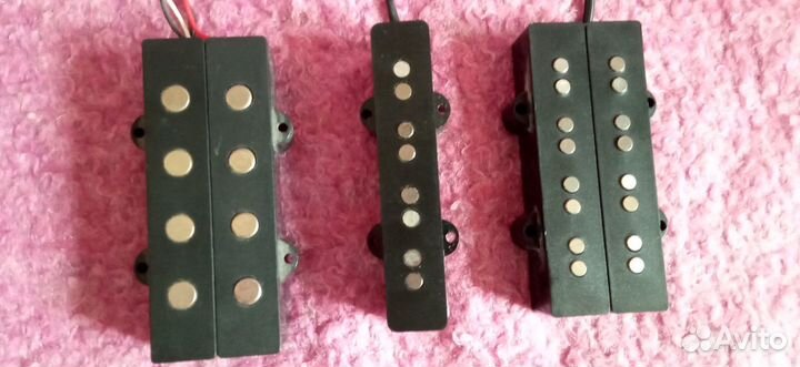 Дэка бас гитары,датчики бридж