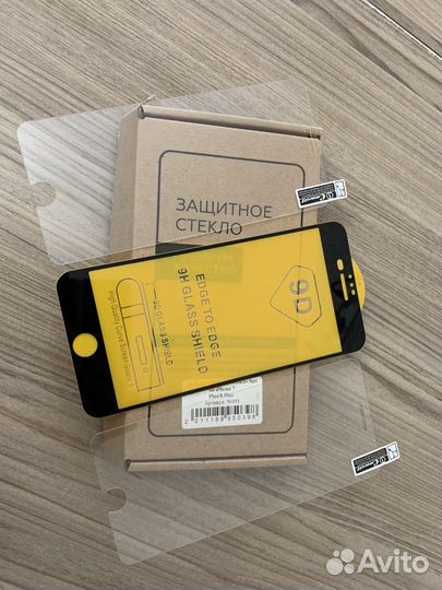 Защитное стекло iPhone 8 plus/7plus 4шт