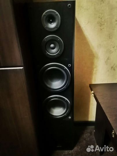 Ресивер pioneer vsx-422 колонки 5 штук