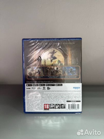 Диск с игрой PS5 Assassin Creed Mirage rus sub