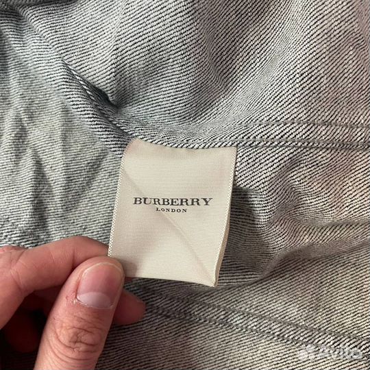 Burberry джинсовая куртка