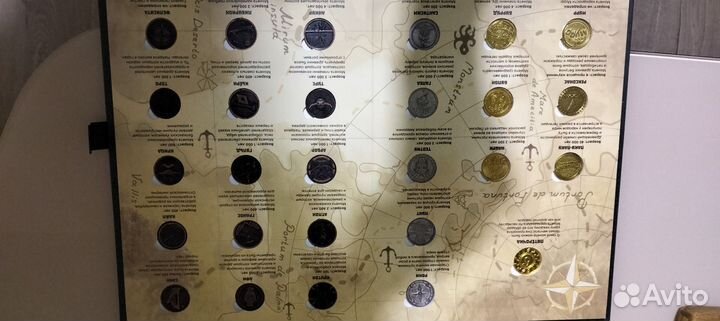 Альбом с монетами 