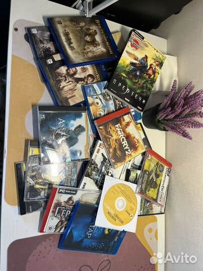 Игровые диски на пк + фильмы