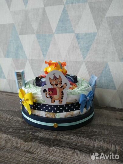 Тортик из подгузников