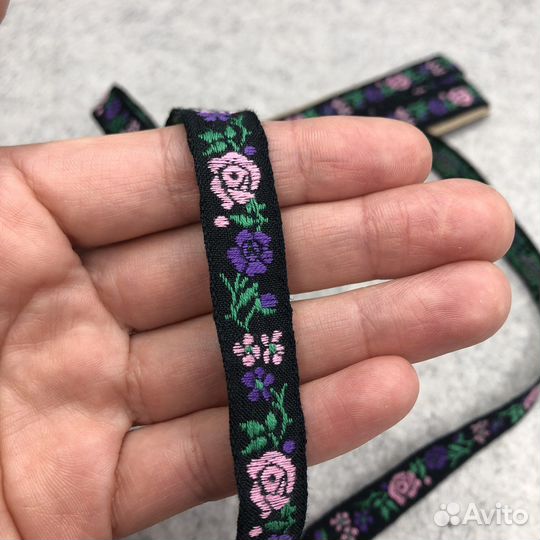 Тесьма советская из хлопка и вискозы