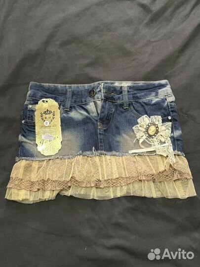 Юбка джинсовая