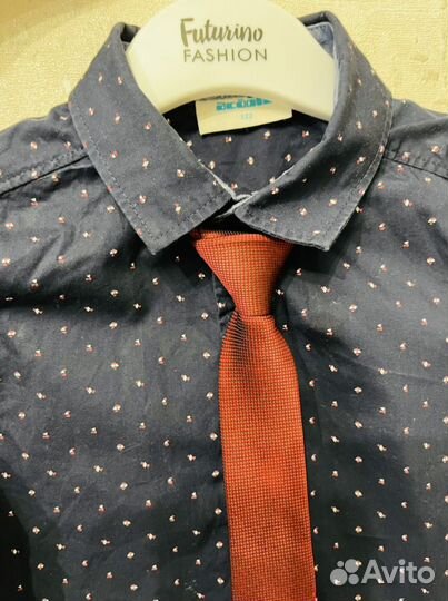 Рубашка с галстуком детская для мальчика