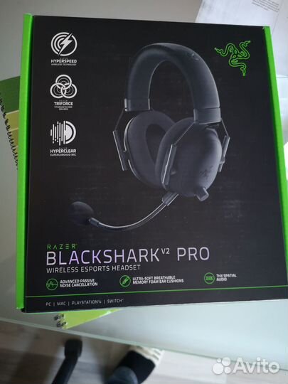Игровая гарнитура Razer blackshark pro v2
