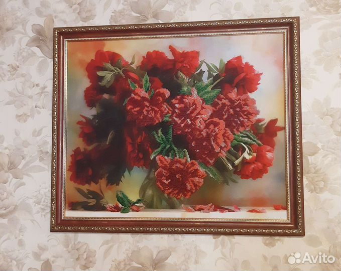 Картины вышитые бисером