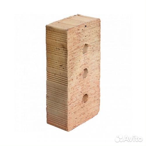 Кирпич красный полнотелый одинарный Норский