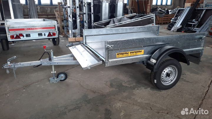 Прицеп Крепыш 2,0 оцинкованный