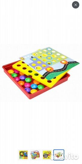 Развивающая игра для малышей пуговицы