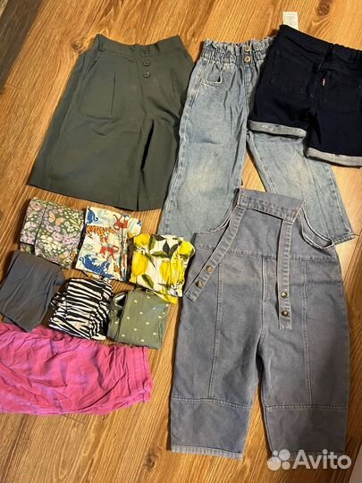 Одежда для девочки 104-110 + зимний комбез
