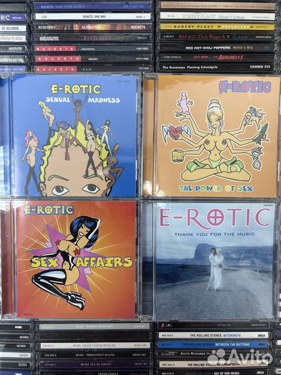 Музыкальные cd диски E-Rotic