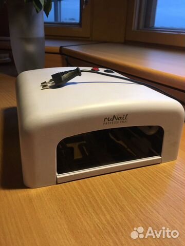 Лампа ruNail для маникюра / лампа для сушки ногтей