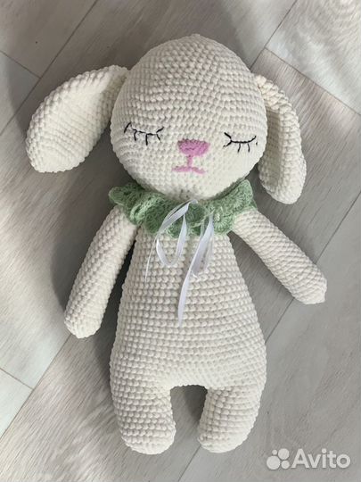 Заяц-сплюшка. Амигуруми