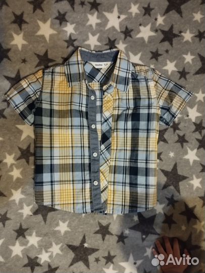 Рубашка в клетку