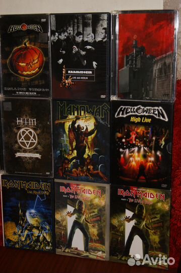 200 двд Дисков -Музыкальные диски