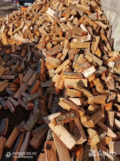 Продам колотые дрова честный объём