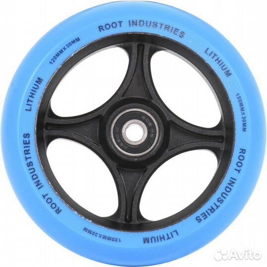 Колеса для самоката Root Lithium s 120mm, Blue
