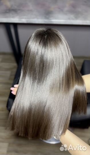 Кератиновое выпрямление (кератин/ботокс)