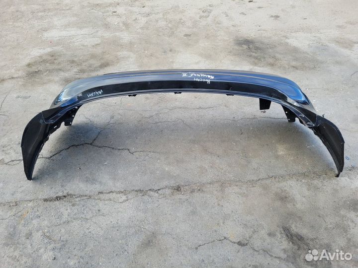 Бампер задний на Nissan Qashqai J11