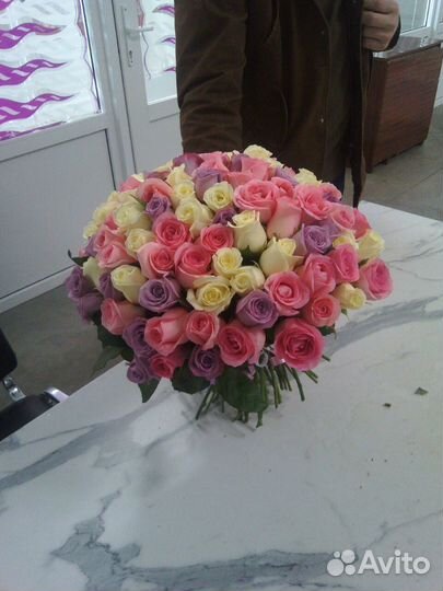 Роза 101, цветы с доставкой