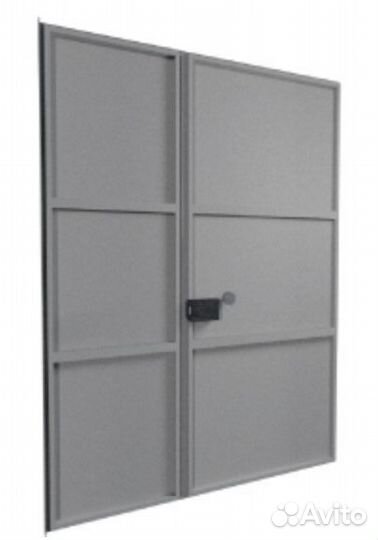 Металлическая тамбурная дверь