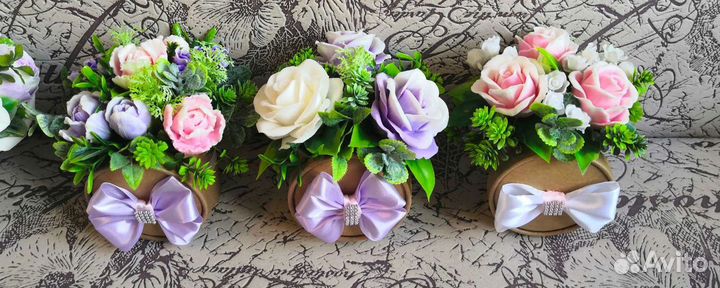 Мыльный букет подарок на 8 марта
