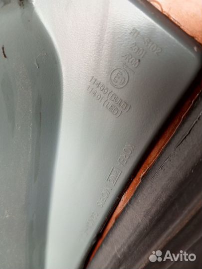 Hyundai Solaris фонарь на рестайлинг