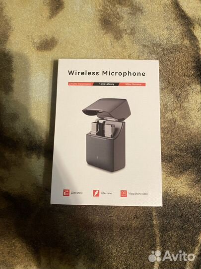 Микрофон беспроводной для Ipohne noir-audio
