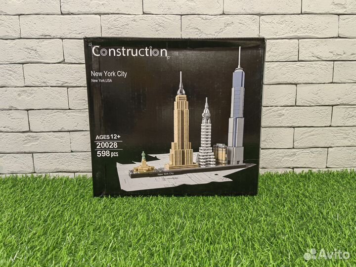 Конструктор Архитектура 21028 Нью Йорк (Аналог)